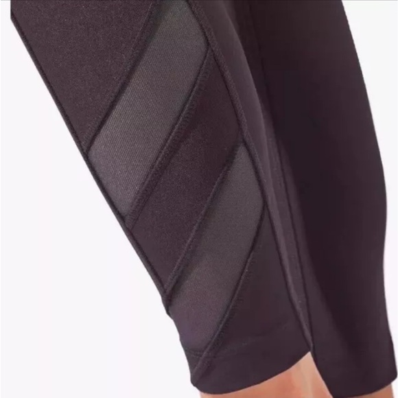 Mondetta Womens Active Legging High Waisted Yoga - Size L - Purple - Picture 11 of 12